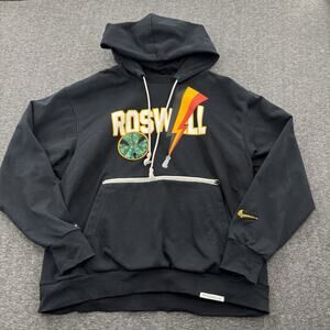Nike DRI-FIT Roswell Rayguns Hoodie Mens Size XL Black Basketball CV1933-010
